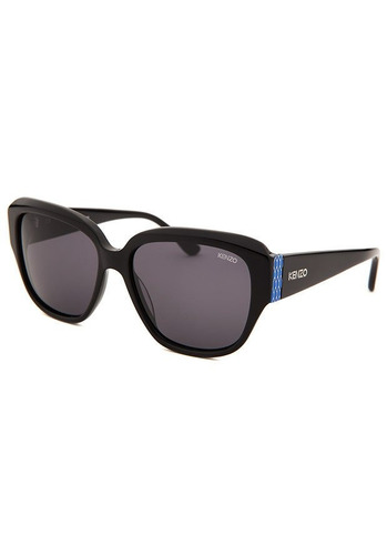 Lentes Kenzo Kz3160-c01-56 Es  Square Black - Mujer