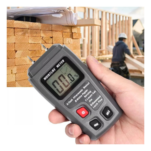Medidor Humedad Madera Materiales Construccion Profesional