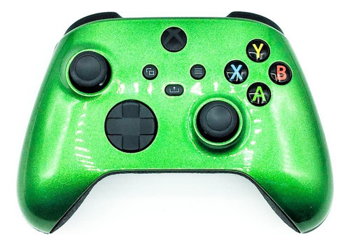 Controle Stelf Xbox Series Com Grip(metal Green) Elite
