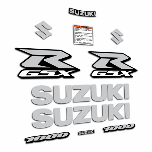 Calcos Suzuki Gsxr 1000 K7 K8 07/08 Colores. Diseño Original