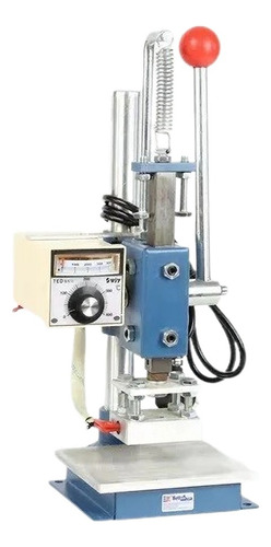 Prensa Manual De Grabacion Estampado En Relieve Industria