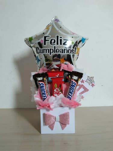 Imagen 4 de 10 de Arreglo Globos Feliz Cumpleaños Aniversario Día Del Amor
