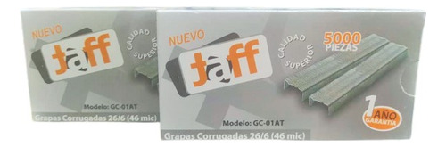 Grapa Corrugada 26/6 Marca Taff