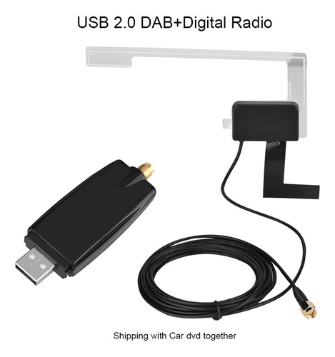 Receptor Dab Portátil Usb 2.0 Para Radio Digital Para Coche