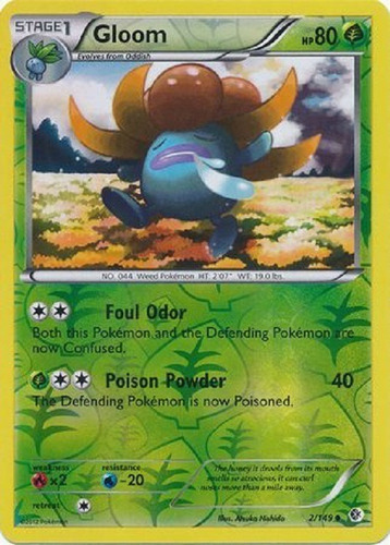 Gloom 2/149 Reverse Holo Poco Común Pokemon Tcg