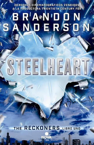 Libro: Steelheart. Sanderson, Brandon. Ediciones B