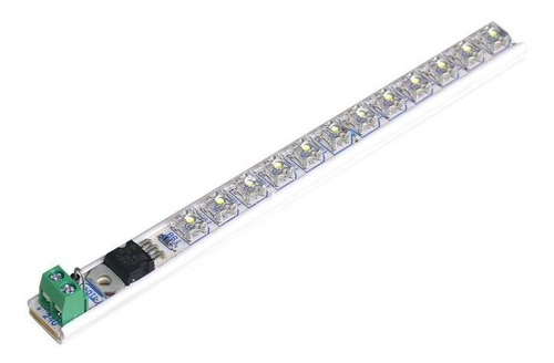 Plaqueta Luminaria De 12 Led 12v Para Cuidado De Escalon