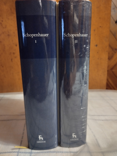 Schopenhauer En 2 Tomos. Ed. Gredos (Usado)
