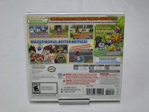 Yo-kai Watch 2 Fleshy Souls - Nintendo 3ds - Novo Lacrado