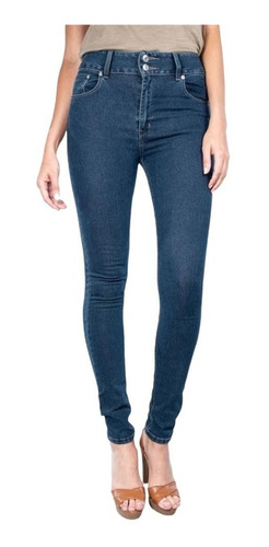 Imagen 1 de 5 de Pantalón Oggi Jeans Mujer Mezclilla Stretch Katia 