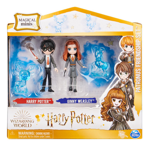 Muñeco/ Set De 2 Figuras De Harry Potter Patronus 