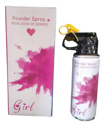 Extintor Polvo Holi Revelacion De Genero Rosa
