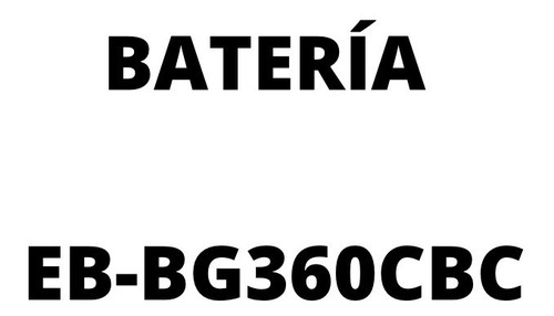 Imagen 3 de 3 de Batería Compatible Con Samsung J2 Core Prime J200 Garantia