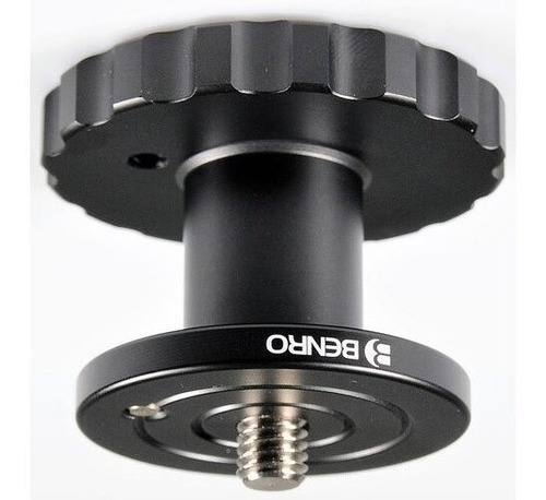 Imagem 5 de 8 de Benro Gdhad1 Adaptador De Cabeça De Tripé Gd3wh Geared 3 Way
