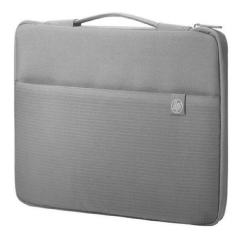 Funda Para Portatil Hp 14 Speckel Con Manija Gris