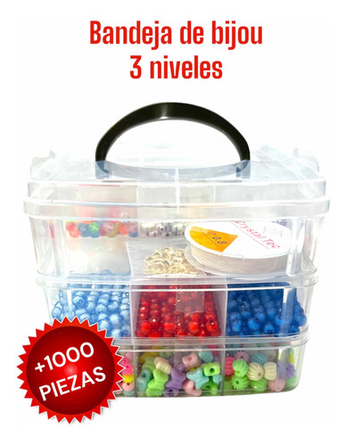 Kit De Mostacilla + De 1000 Piezas En Caja Premium X1 #6