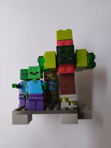 Estructuras Lego Con Minifigura Lego 2 Personajes Variados (Usado)