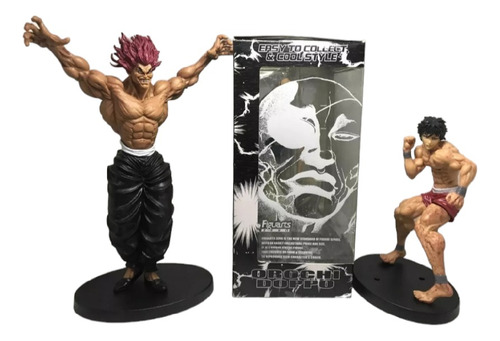 Orochi Doppo Vs Yujiro Hanma Vs Baki 3 Figuras Coleccionabls