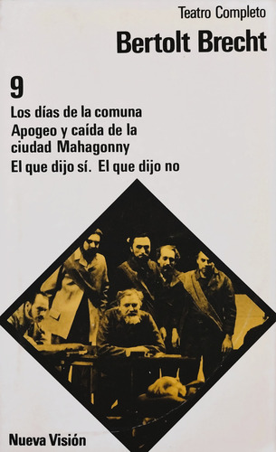 Teatro Completo 9 - Bertolt Brecht (Usado)