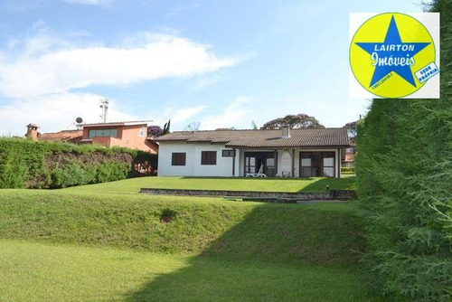 Chácara À Venda Em Condomínio Fechado, 1000 M² Por R$ 750 Mil - Atibaia Sp - Ch1220