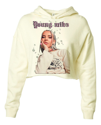 Top Crop Sudadera Crop Top Young Miko Iconic Bitchxx Lisaaa