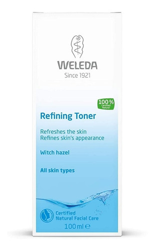 Tóner Facial Weleda Dermatológicamente Probado 3.4 Oz Tipo De Piel Todo Tipo De Piel