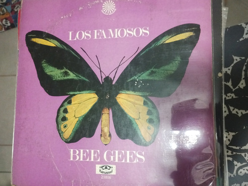 Vinilo Los Famosos Bee Gees De Época Industria Argentina