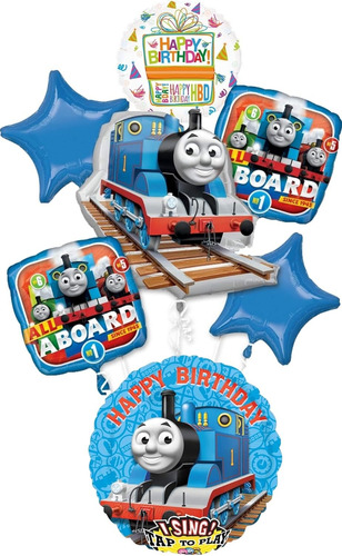 Paquete De Globos De Thomas El Tren Con Globo Con Sonido