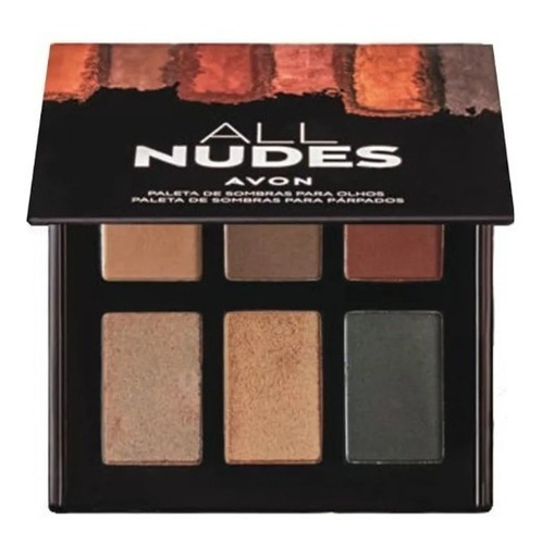 Avon All Nudes Paleta De Sombras Para Parpados 7.2g