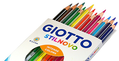 Lapiz Giotto Stilnovo 12 Colores Pinturitas Calidad Premium