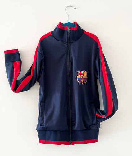 Campera Deportiva Fc Barcelona Barca Original Niño (Usado)