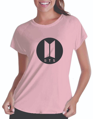 Imagem 1 de 3 de Baby Look Bts Autografos Bias Kpop - Promoção !!! Logo