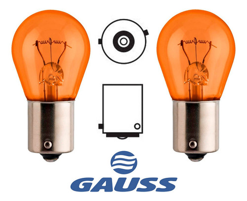 2 Lampada Pisca Seta Farol Ford Ka 2014 2015 2016 2017 2018