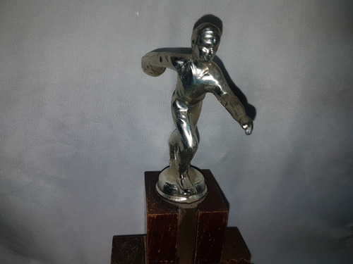 Trofeo De Boliche Antiguo (Usado)