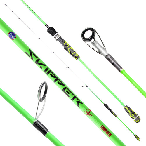 Vara De Molinete Rapala Skipper Plus Pe 3 Jig 40-150g Fuji Cor Green