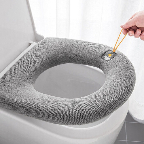 De Funda Para Asiento De Inodoro De Invierno, Cojín Cálido