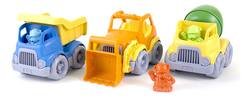 Green Toys Vehículo De Construcción - Paquete De 3 Cb