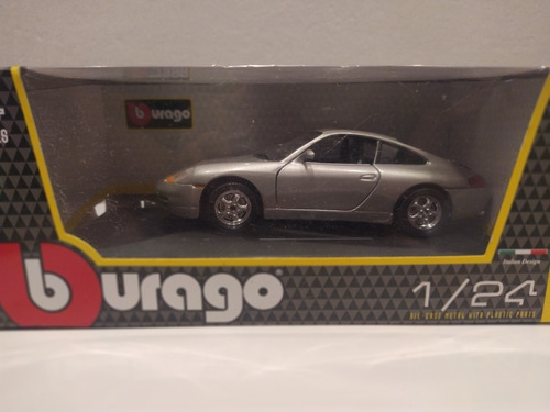 Porsche 911 Carrera Burago Esc 1 24 Colección 16cm Auto