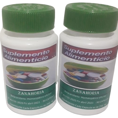 Zanahoria En Capsulas Por 60 Un - L a $733