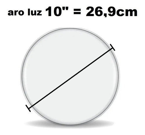 Imagem 6 de 7 de Aro De Led 26cm Ring Light C/ Suporte Celular Sem Tripé
