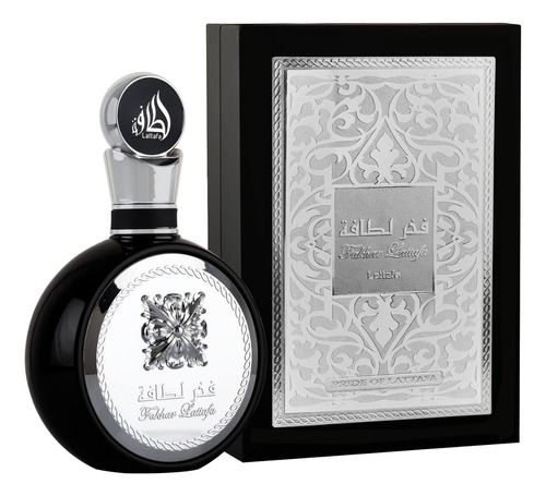Fakhar Silver 100 Ml Edp Lattafa Perfume Aroma Caballero
