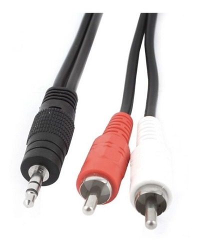 Cable Conexión Audio Rca Macho A Plug Jack 3.5mm 1,5m