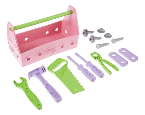 Green Toys Juego De Herramientas - Pink Cb2