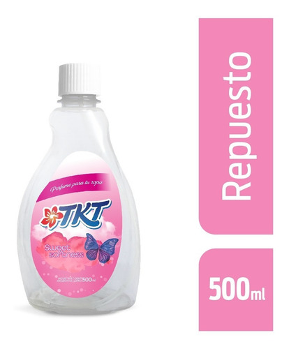 Perfume Para Ropa Tkt Sweet Softness X 500ml - Repuesto