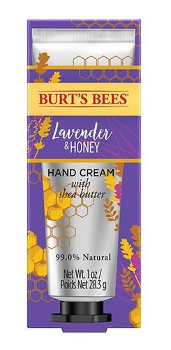 Imagen 3 de 3 de Crema para manos y cuerpo Burt's Bees Cuidado Corporal Crema de Manos Lavanda y Miel en pomo 28.3g lavanda y miel