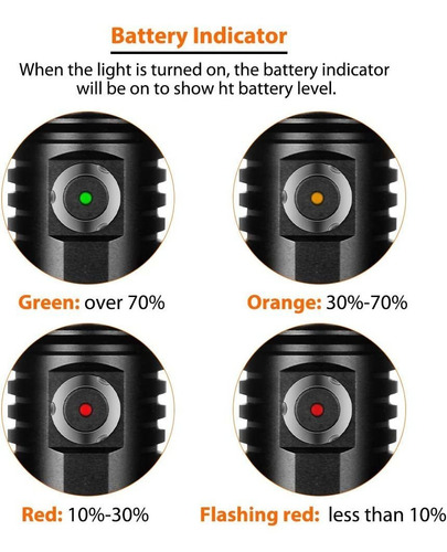 Linterna Led De Buceo Orcatorch D530, 1300lm, Recargable
