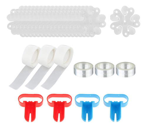 Kit De Tiras De Decoración De Globos 20 Piezas Clips De