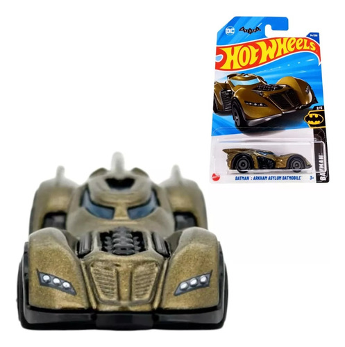 Hot Wheels Batman Arkham Asylum Batmobile #54 2025 Dorado