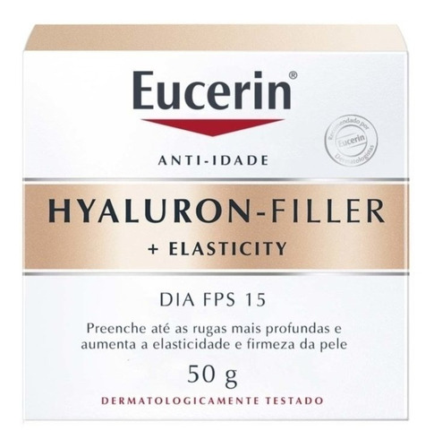 Eucerin Hyaluron-filler Elasticity Dia Creme Antirrugas 50ml