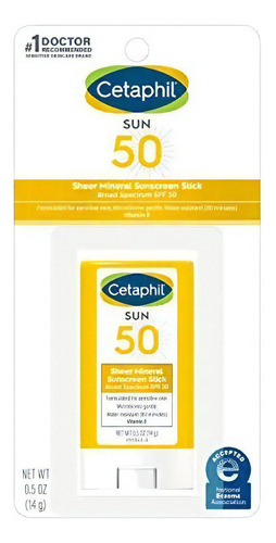 Protetor Solar Bastao Cetaphil Pure Mineral Sunscreen Spf 50